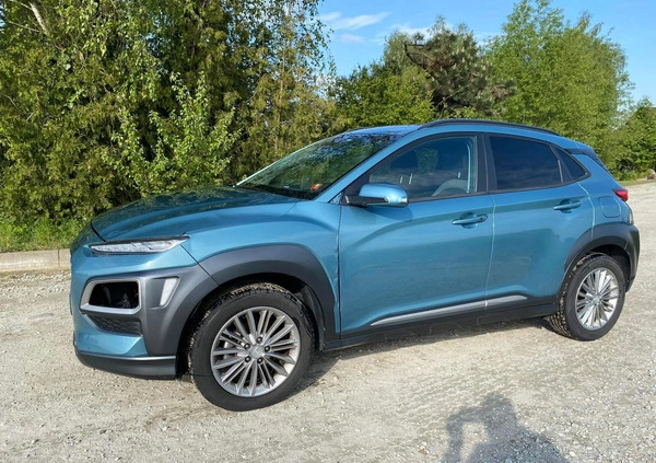 Hyundai Kona cena 29900 przebieg: 47196, rok produkcji 2019 z Ślesin małe 191